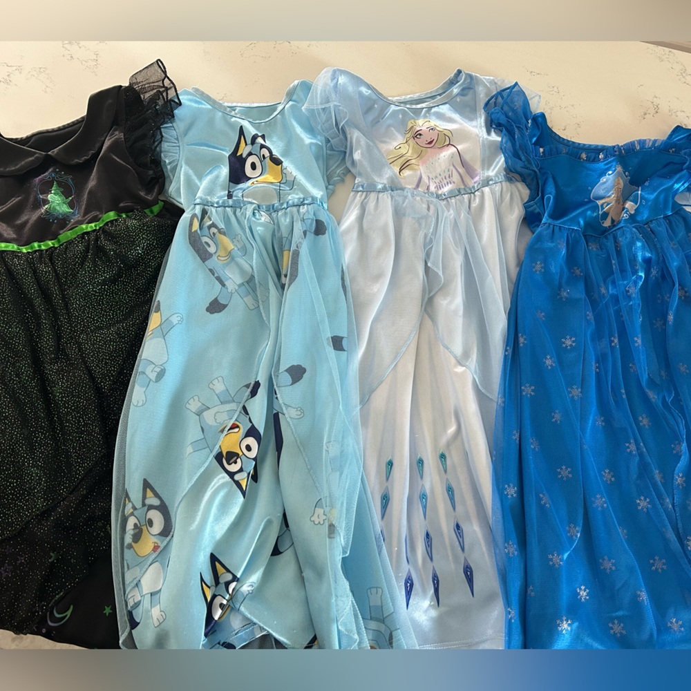 4 pack girls pajama nightgowns